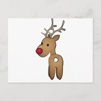 Rentier Postkarte