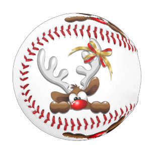 Rentier Puzzled Weihnachtsmann Baseball