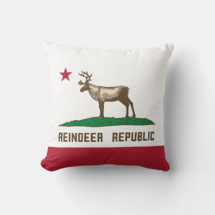 Rentier Republic California Flag Karibik Kissen