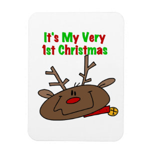Rentier Sehr 1. Weihnachten Magnet