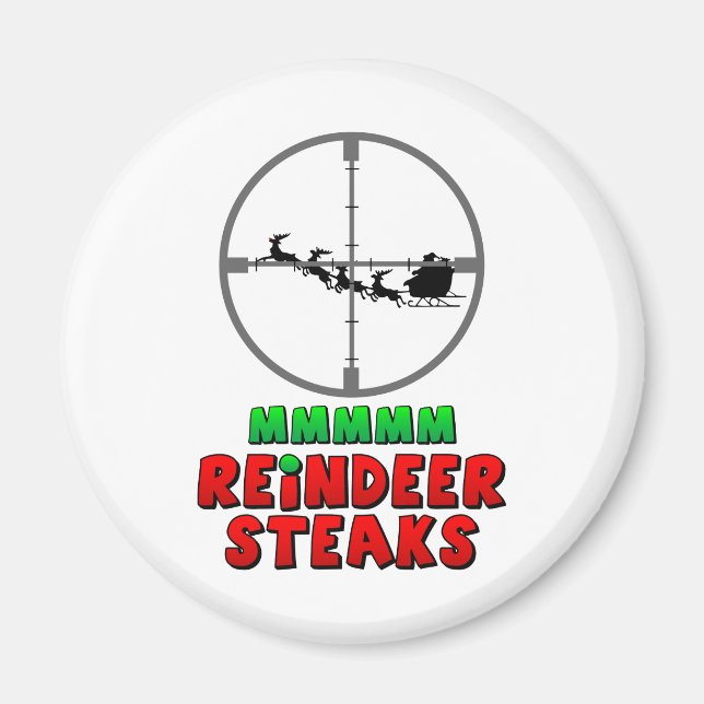 Rentier Steaks Magnet (Vorne)