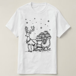 Rentier-T-Shirt  T-Shirt