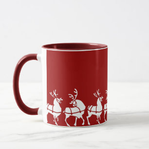 Rentier Tasse Kaffee Cup Festliche Weihnachtsgesch