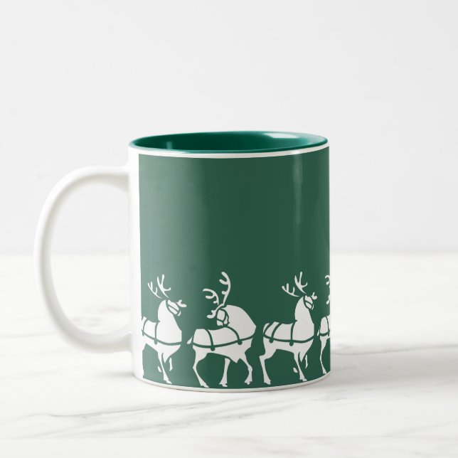 Rentier Tasse Kaffee Cup Festliche Weihnachtsgesch (Links)