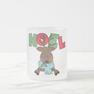 Rentier Weihnachten Tshirts und Geschenke Mattglastasse