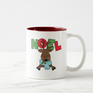 Rentier Weihnachten Tshirts und Geschenke Zweifarbige Tasse