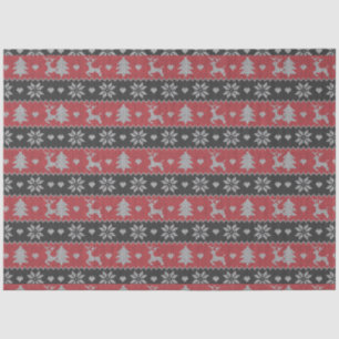 Rentier Weihnachtsbaumen Herz-Weihnachten Seidenpapier