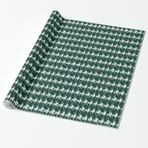 Rentier Wrapping Paper Christmas Wrapping Paper Geschenkpapier