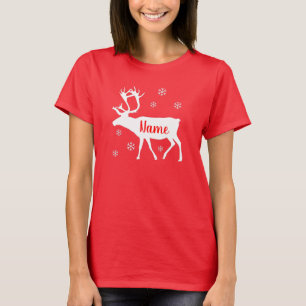 Rentier Your Name Custom Christmas Shirt
