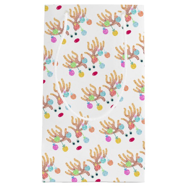 Rentierbeutel Kleine Geschenktüte (Vorderseite)
