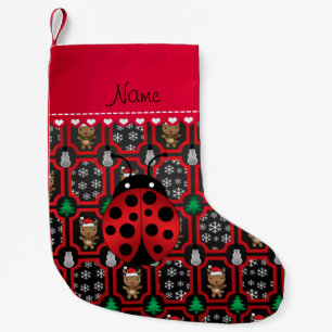 Rentiere aus individuelle Name Kleiner Weihnachtsstrumpf