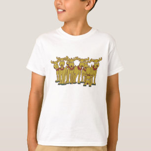 Rentiere des Weihnachtsmanns T-Shirt