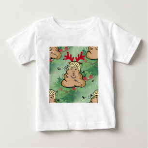 Rentiere-Donald-Trump gekackt Baby T-shirt