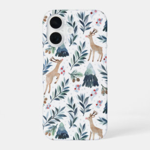 Rentiere im Wald iPhone / iPad Hülle iPhone 16 Hülle