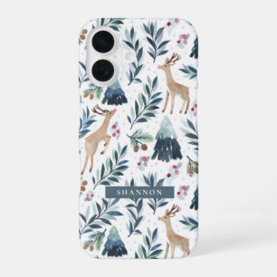 Rentiere im Wald iPhone / iPad Hülle iPhone 16 Hülle