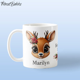 Rentiere Liebe, festes Hirsch, Fauna, Blütentier � Kaffeetasse