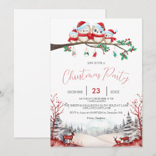 Rentiere, Schneeberg, Weihnachtsgebäck Save The Date
