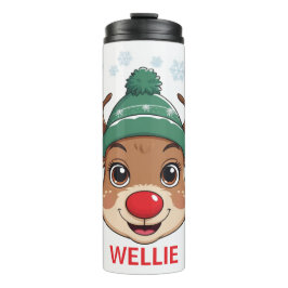 Rentiere Weihnachten Tumblr – Festliches Geschenk Thermosbecher