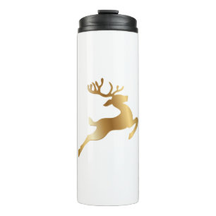 Rentiere Weihnachtsdekoration Hirsche Weihnachten Thermosbecher