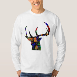 Rentiere Weihnachtsmann-T - Shirt