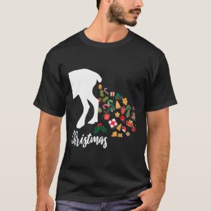 Rentiere Weihnachtspajamas für Familienmatte T-Shirt