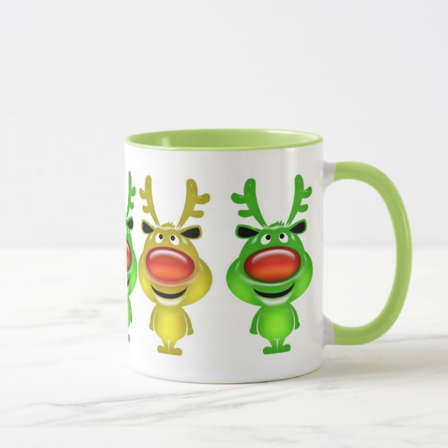 Rentiere Xmas Tasse (Rechts)