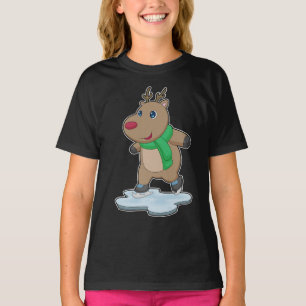Rentiereis-Skaten-Ice-Skate T-Shirt