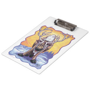 Rentiergeschenke und -zubehör klemmbrett
