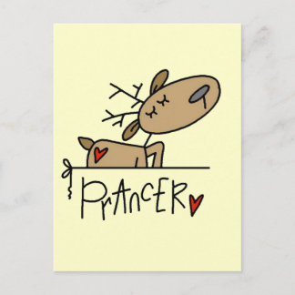 Rentierhemden und Geschenke Postkarte