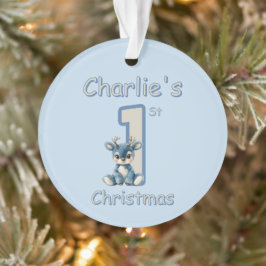 Rentiers erstes Weihnachten! Ornament