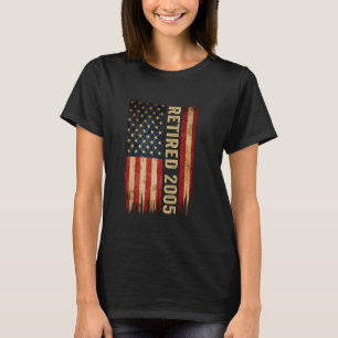 Rentner 2005 Männer Frauen Lustiger Ruhestand 2025 T-Shirt