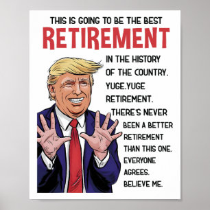 Rentner 2025 Ruhestand 2025 In Rente 2025 Trump G Poster