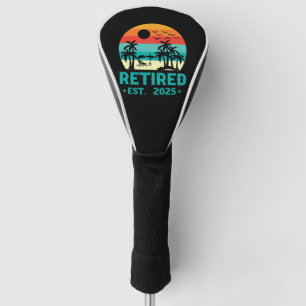 Rentner 2025 Ruhestand  Golf Headcover