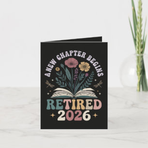 Rentner 2026 Ein neues Kapitel beginnt Feiertagskarte