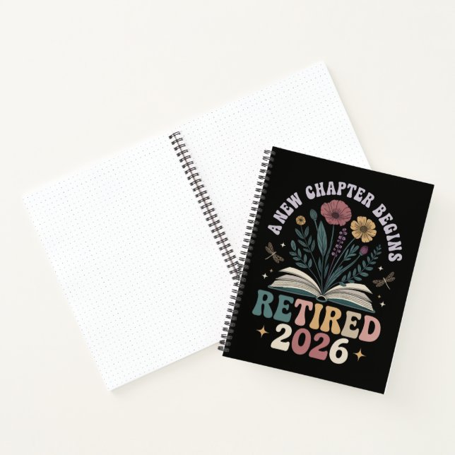 Rentner 2026 Ein neues Kapitel beginnt Notizbuch (Innenseite)
