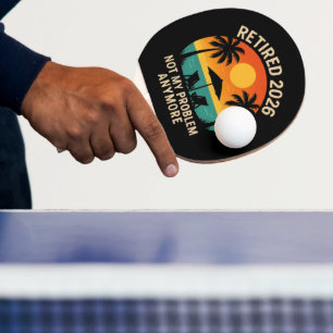 Rentner 2026 Nicht mehr mein Problem Tischtennis Schläger