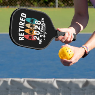 Rentner 2026 Nicht Mein Problem Mehr Hawaii Palme Pickleball Schläger