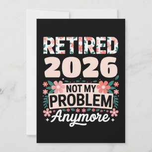 Rentner 2026 Nicht Mein Problem Mehr Rosa Frauen Einladung