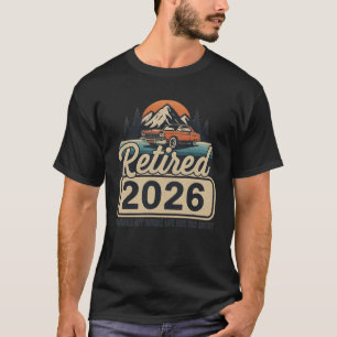 Rentner 2026 T-Shirt – Lustiges Renten-Shirt 