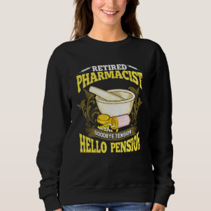 Rentner Apotheker I Auf Wiedersehen Anspannung Hal Sweatshirt