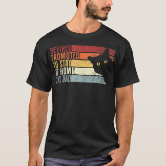 Rentner Befördert Zum Zuhause Bleibenden Lustigen T-Shirt