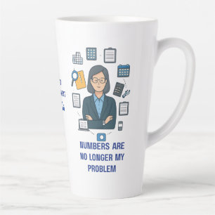 Rentner-Buchhalter-Tasse – Lustiges Rentner-Gesche Milchtasse