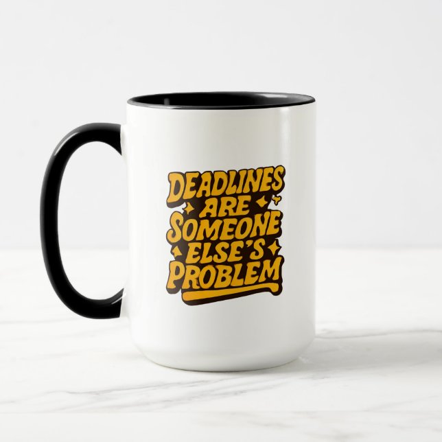 Rentner-Büroleiter-Mug Ruhestands-Geschenk Tasse (Links)