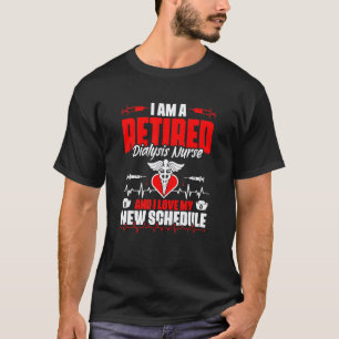Rentner Dialyse Krankenschwester Medizinische Rn K T-Shirt