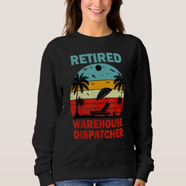 Rentner Lagerverteilerrente Sweatshirt (Vorderseite)
