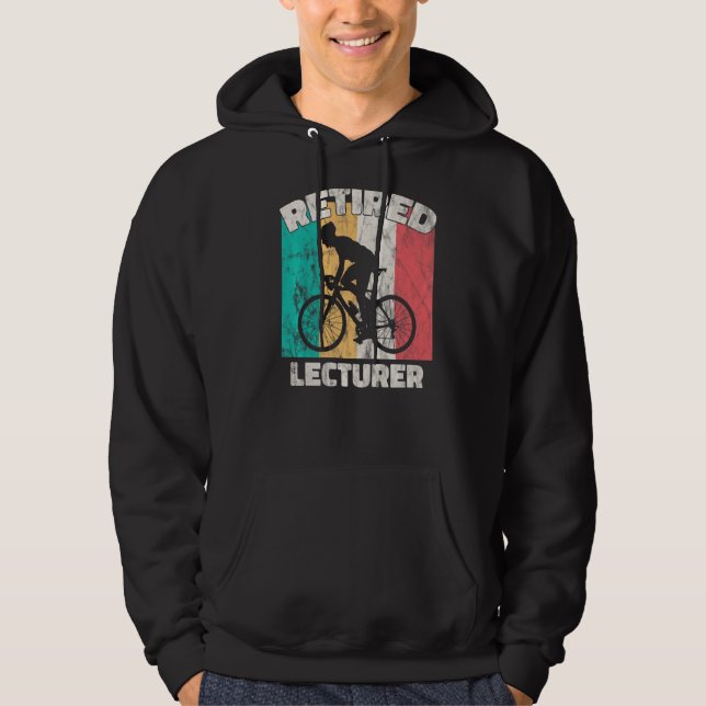 Rentner Lehrer Hoodie (Vorderseite)