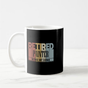 Rentner Maler Vintage Rentner Geschenk Nicht Abgel Kaffeetasse