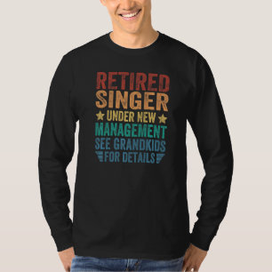 Rentner Sänger unter neuer Leitung für Großvater T-Shirt