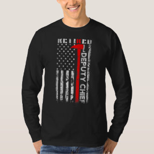 Rentner Stellvertretender Feuerwehrchef Ruhestand T-Shirt