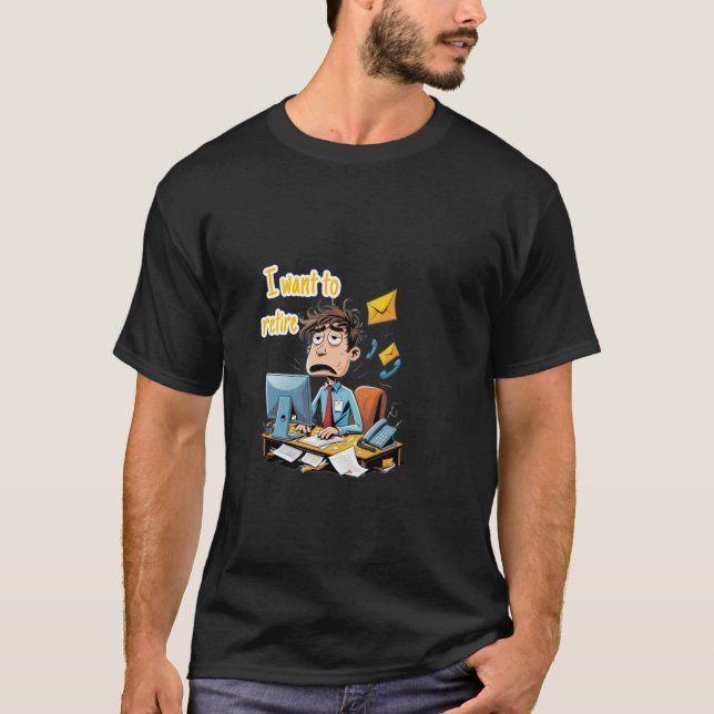 Rentner T-Shirt (Vorderseite)